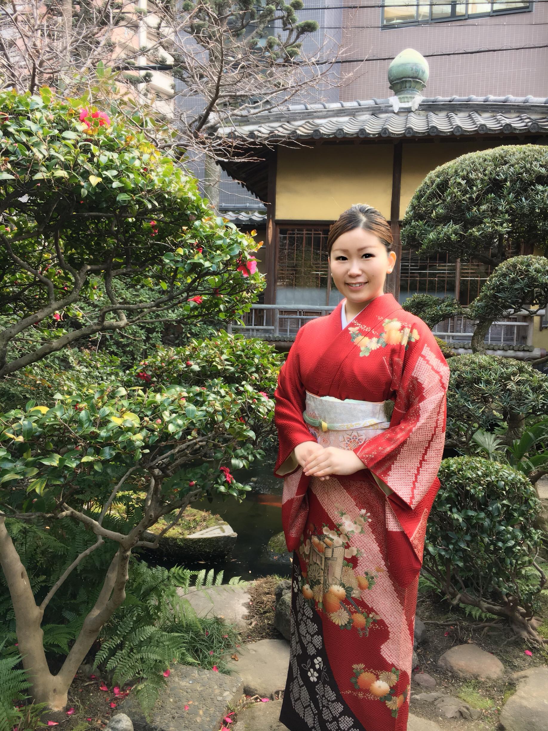 Sayaka in Kimono